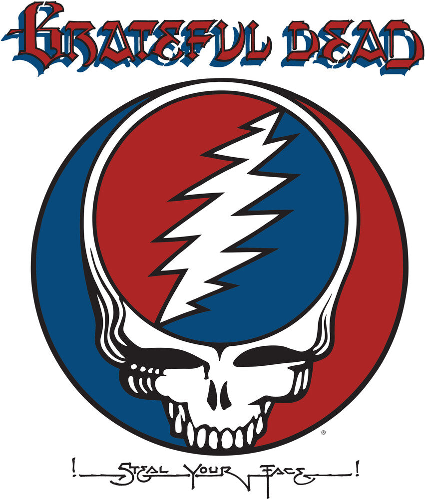 the album cover for Grateful Dead - Steal Your Face (Spirit of '76) (Brick & Mortar Exclusive) [Grateful & Stealie Blue]