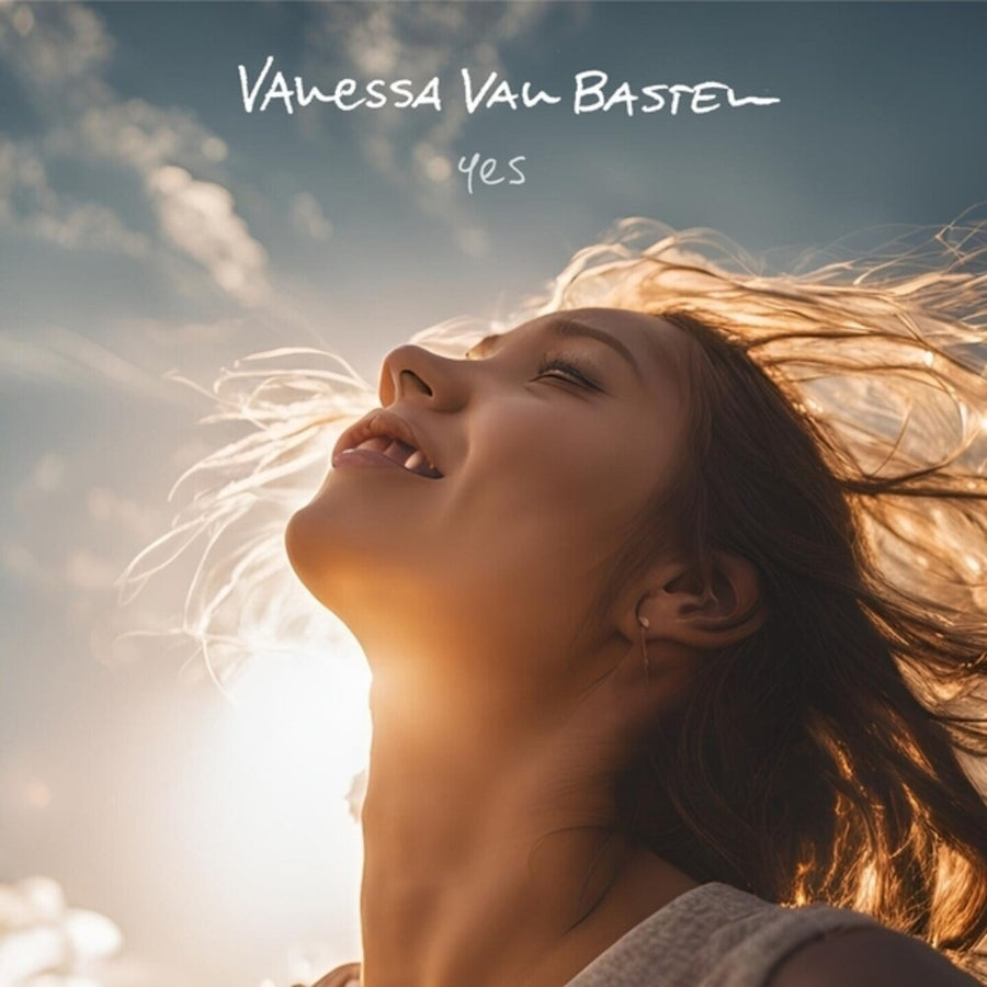 the album cover for Vanessa Van Basten - Yes (colour in Colour Cappuccino Vinyl)