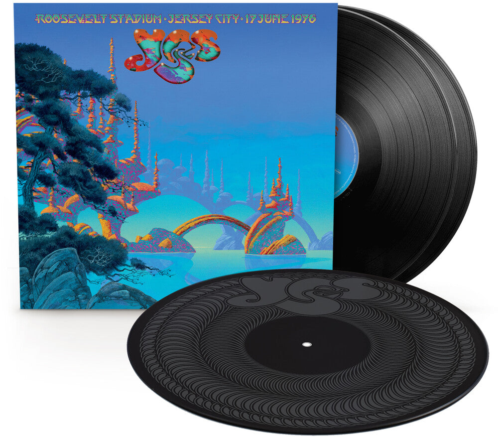 the album cover for Yes - Roosevelt Stadium Jersey City NJ 17 June 1976 Live