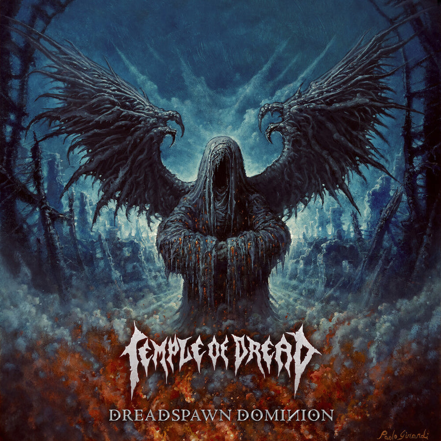 the album cover for Temple Of Dread - Dreadspawn Dominion