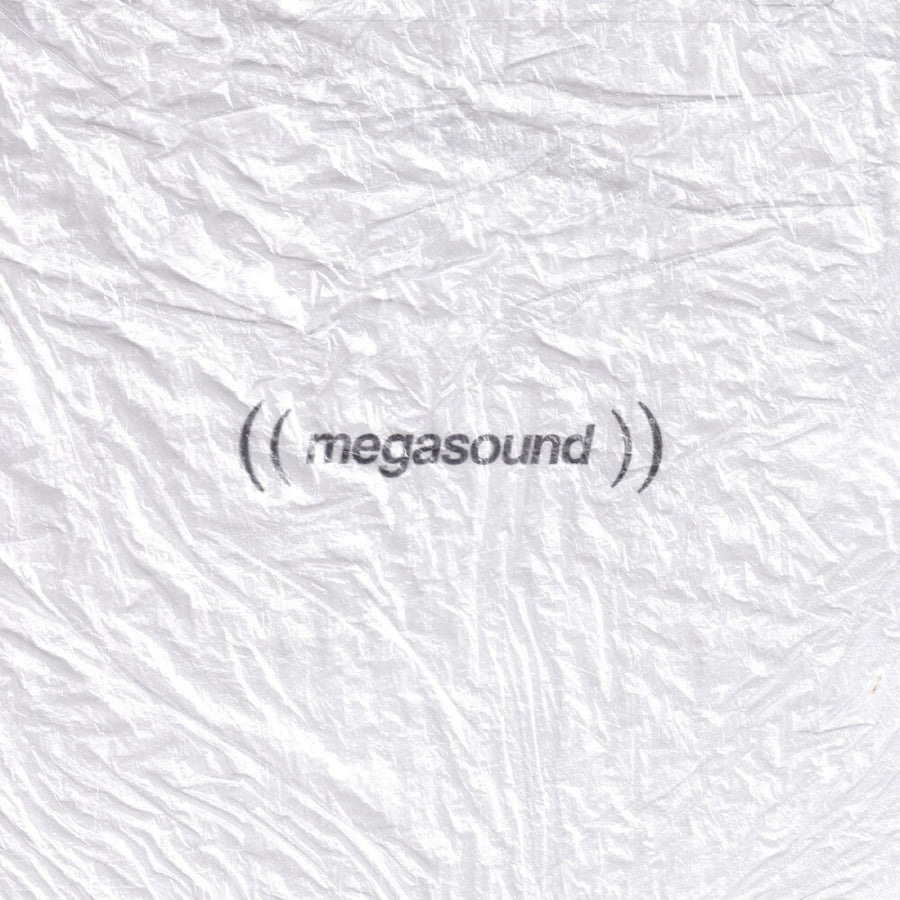 the album cover for Megasound - Megasound [Black & White Splatter]