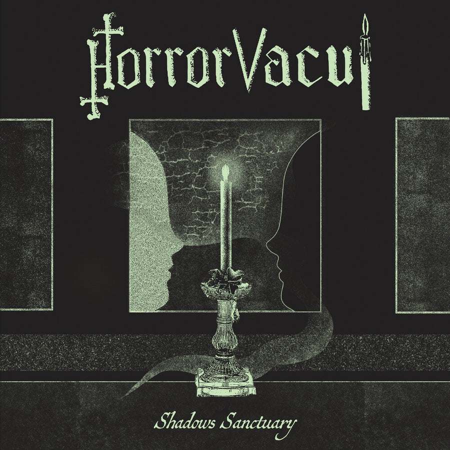 the album cover for Horror Vacui - Shadows Sanctuary