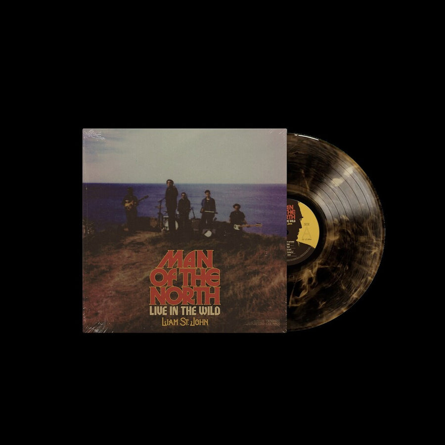 the album cover for Liam St. John - Man Of The North (Live In The Wild) [Earth]