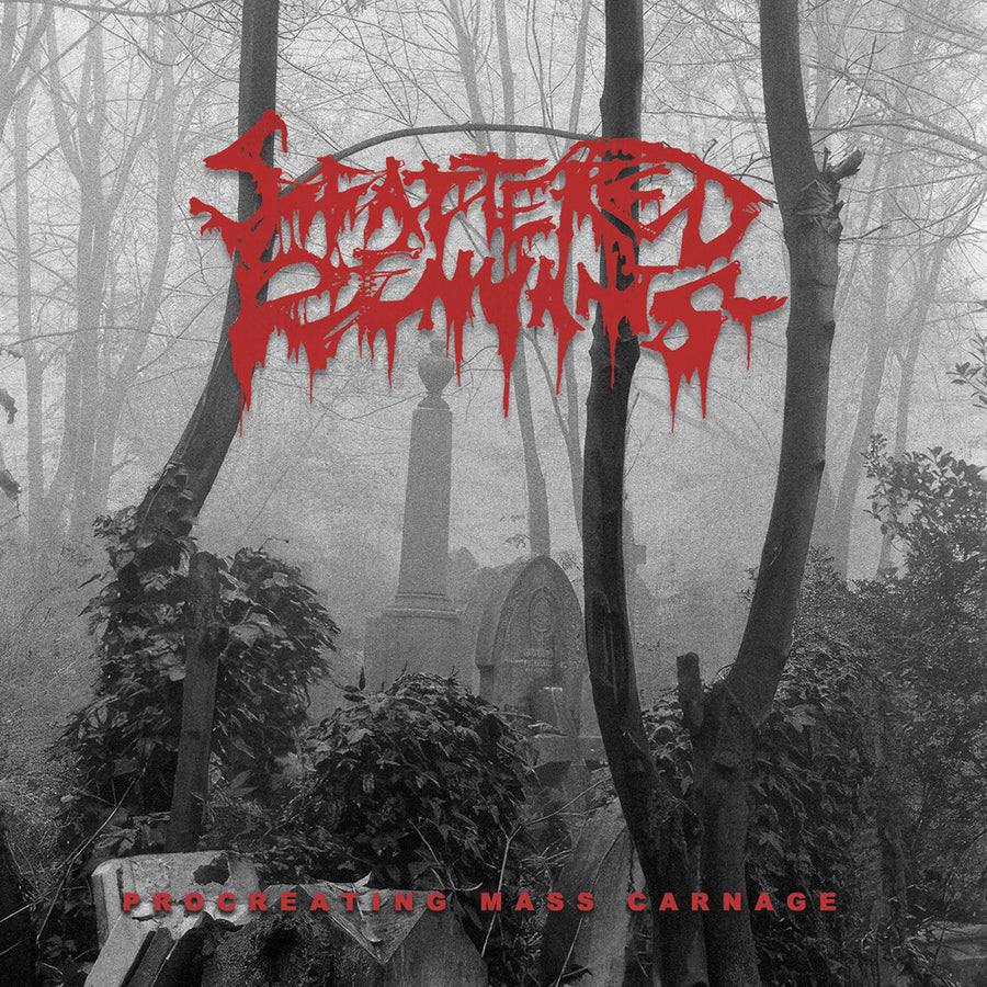 the album cover for Scattered Remnants - Procreating Mass Carnage
