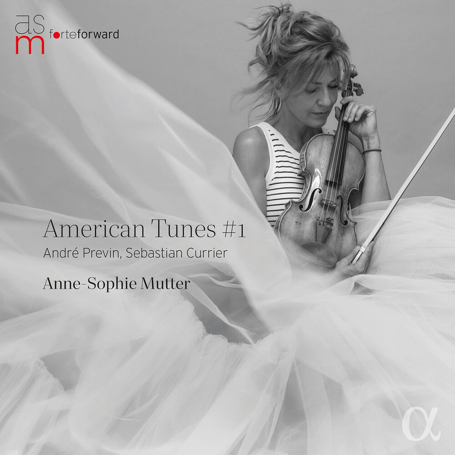 the album cover for Anne Mutter -Sophie - American Tunes 1