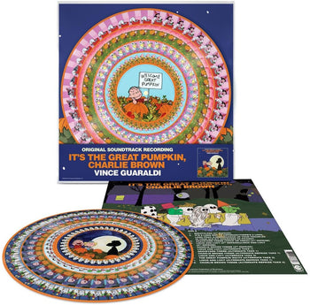 the album cover for Vince Guaraldi - It's the Great Pumpkin, Charlie Brown (zoetrope Vinyl/45rpm) [OST]