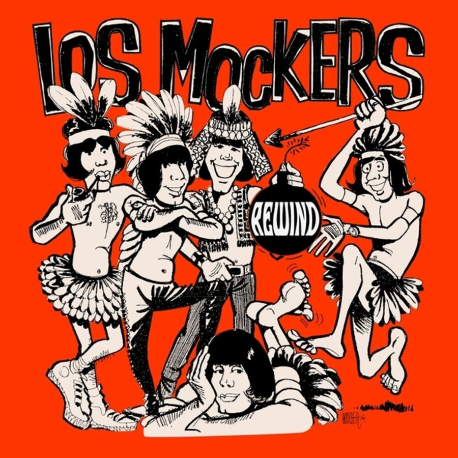 the album cover for Mockers - Rewind