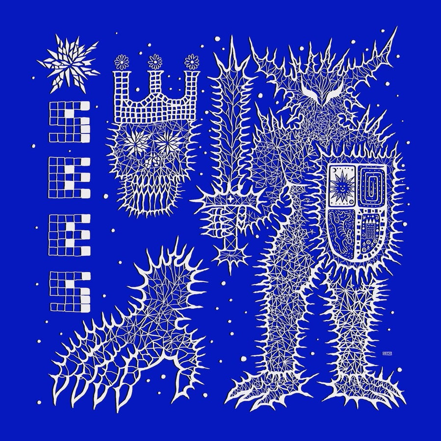 the album cover for Osees - Off Course (limited/electric Blue Vinyl)