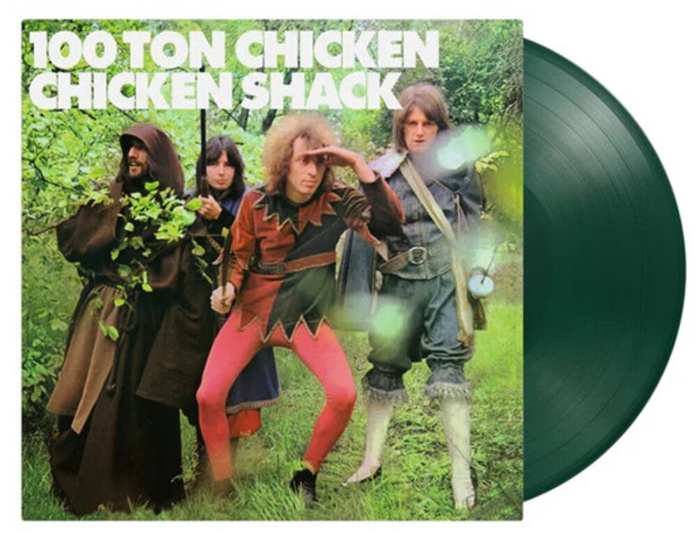 the album cover for Chicken Shack - 100 Ton Chicken (green Vinyl/180g/numbered)