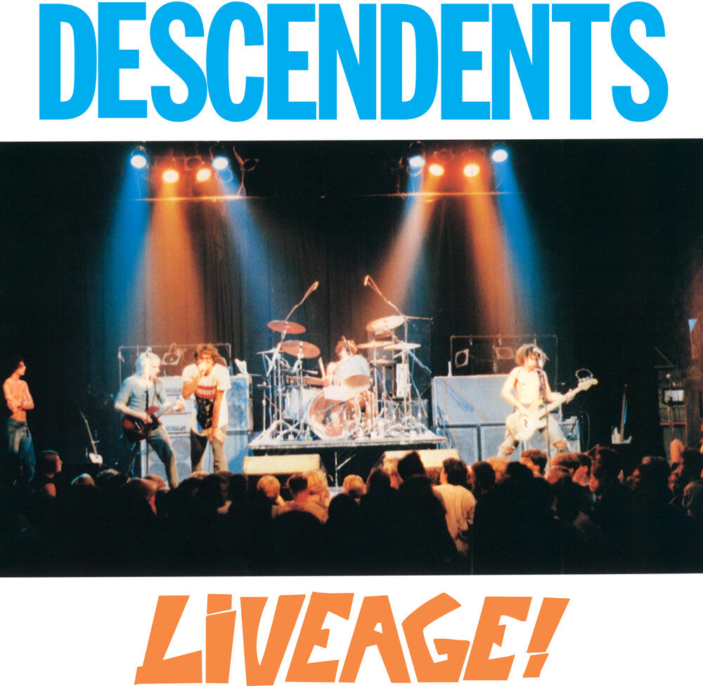 the album cover for Descendents - Liveage! - 2026 [Black]