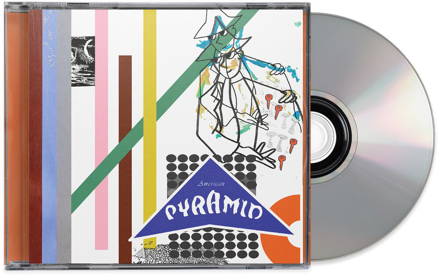 the album cover for Graham Hunt - American Pyramid