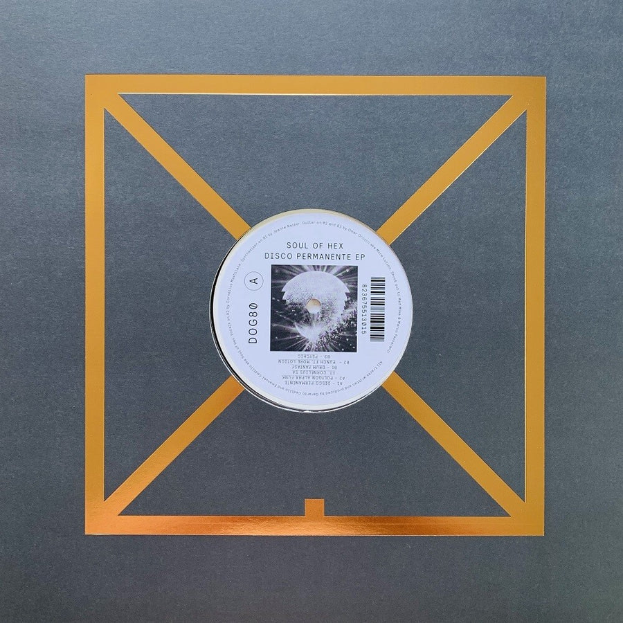 the album cover for Soul of Hex - Disco Permanente [Silver Vinyl]