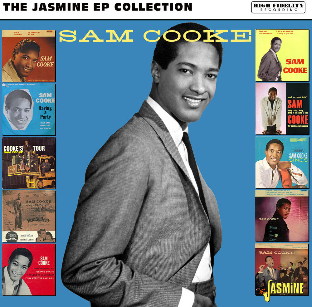 the album cover for Sam Cooke - Jasmine (ep)