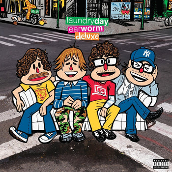 the album cover for Laundry Day - Earworm [Colored Vinyl] [Deluxe]