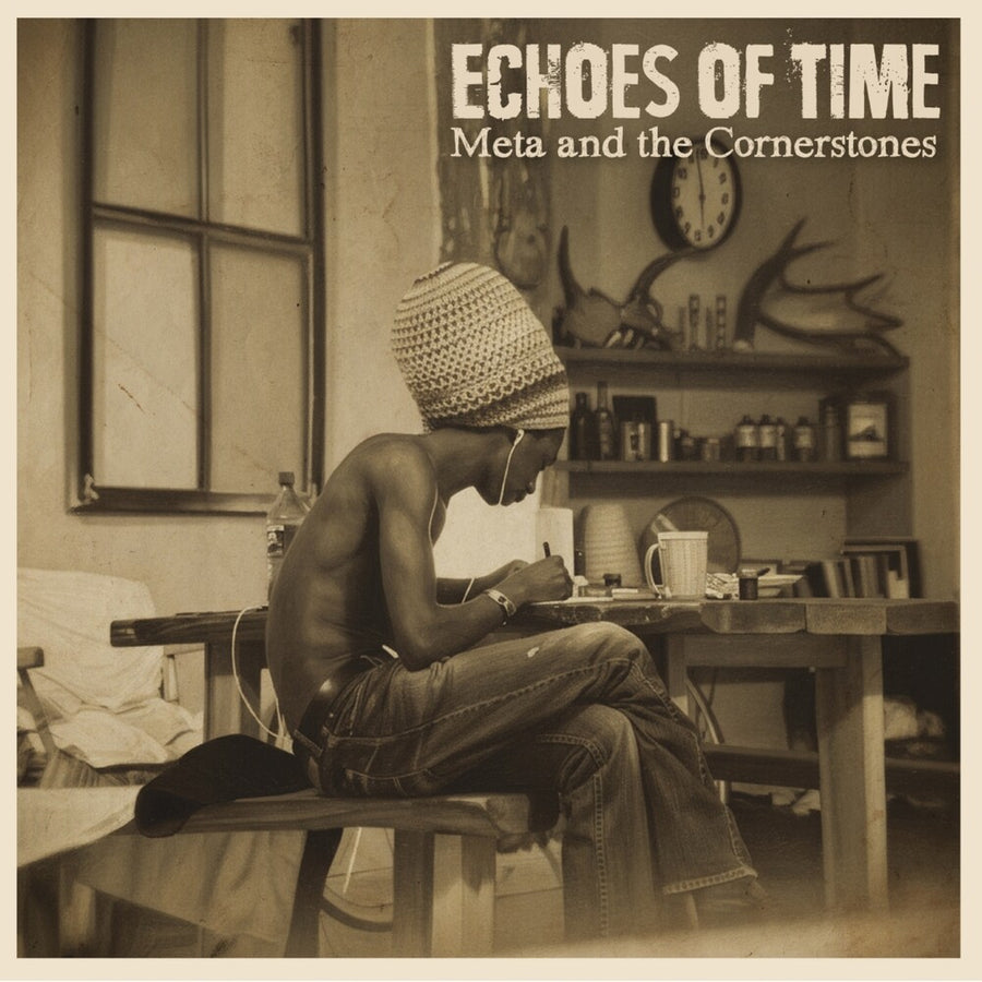 the album cover for Meta & The Cornerstones - Echoes Of Time