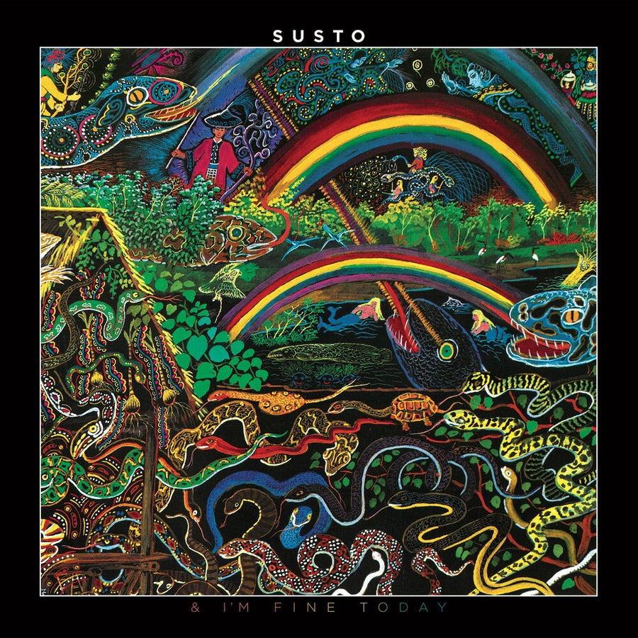 the album cover for SUSTO - And I'm Fine Today