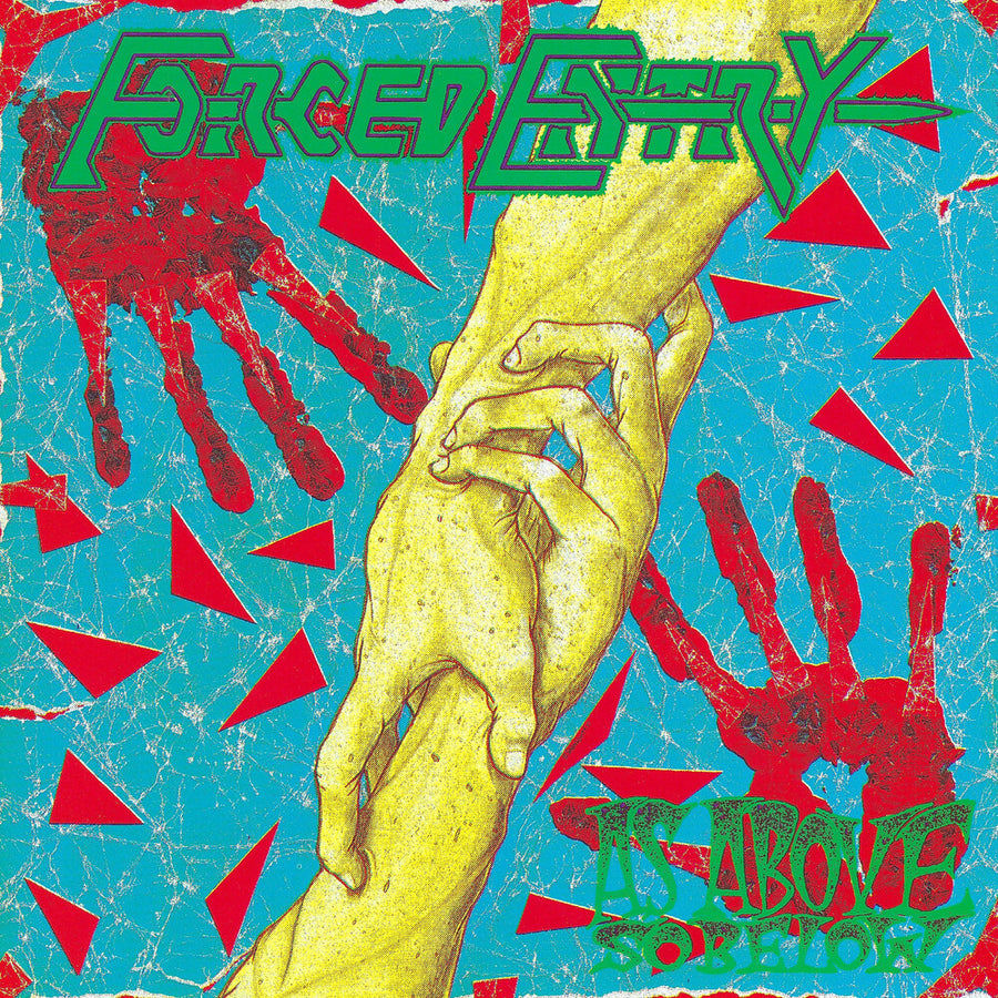the album cover for Forced Entry - As Above. So Below