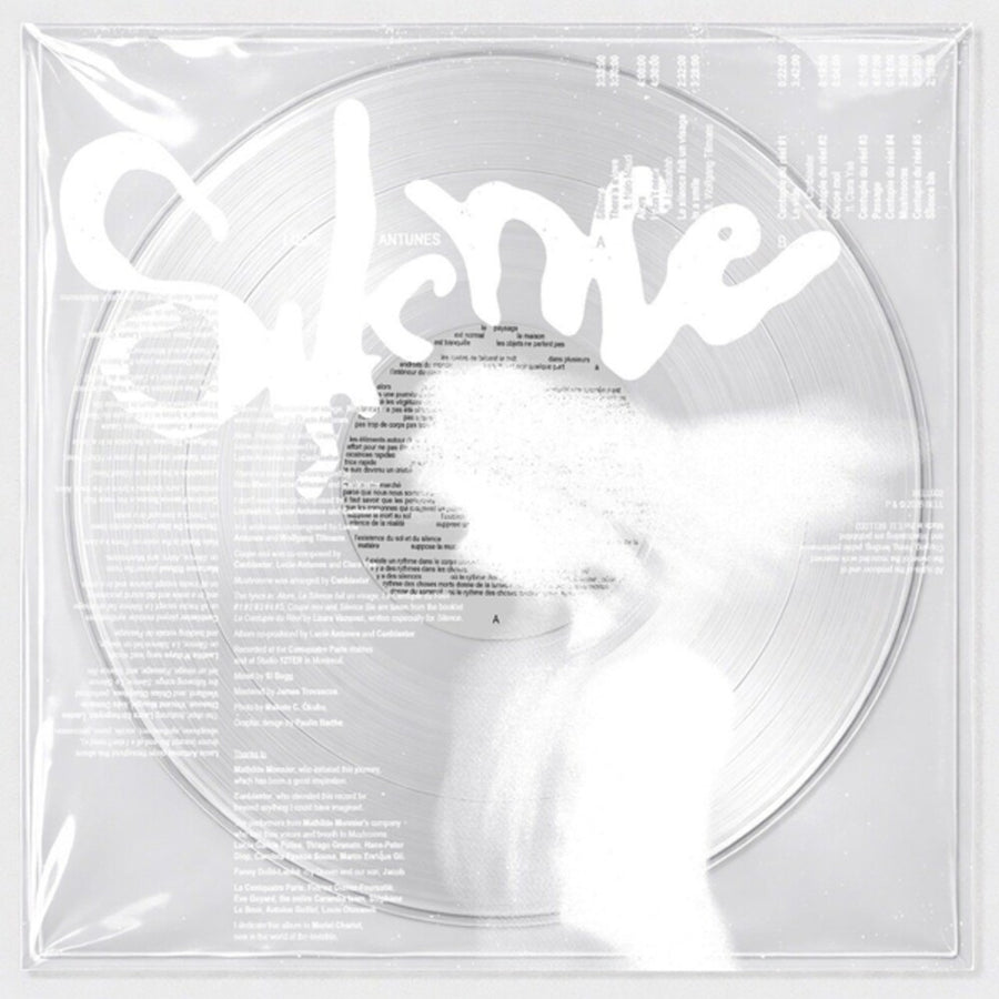 the album cover for Lucie Antunes - Silence