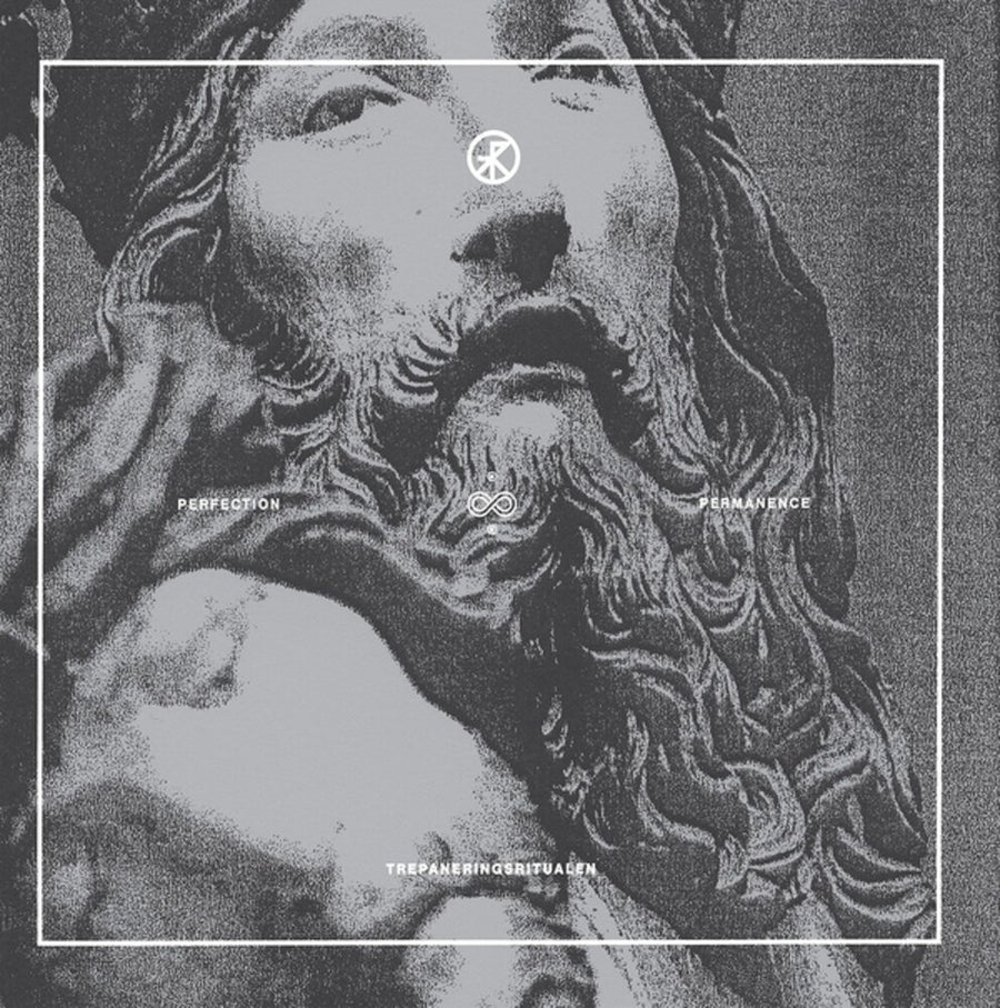 the album cover for Trepaneringsritualen - Perfection & Permanence