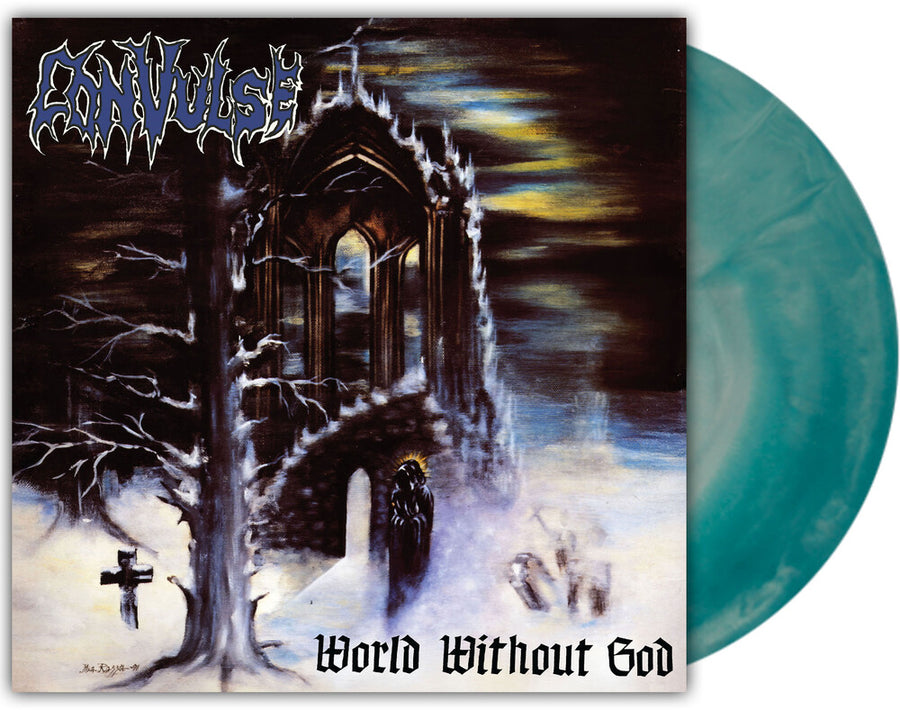 the album cover for Convulse - World Without God [Custom Marble Galaxy]