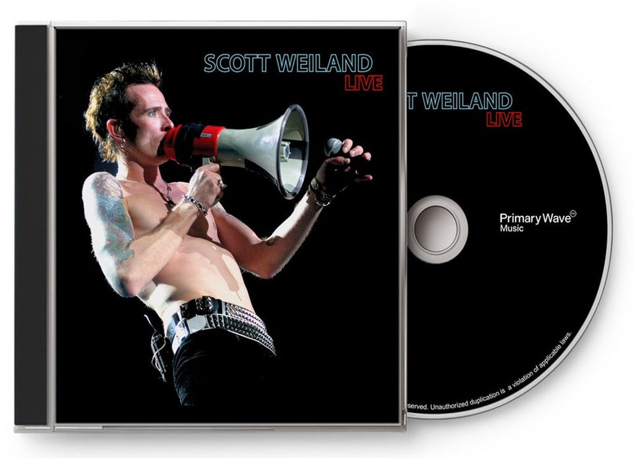 the album cover for Scott Weiland - Scott Weiland: Live