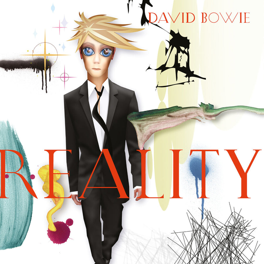 the album cover for David Bowie - Reality [Remastered] [Digipak] (Sft)
