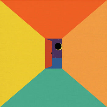 the album cover for Ceremony - In the Spirit World Now [Orange Krush Cloudy]