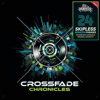 the album cover for DJ HollanDAZE - Crossfade Chronicles [140 gram black 12" vinyl]