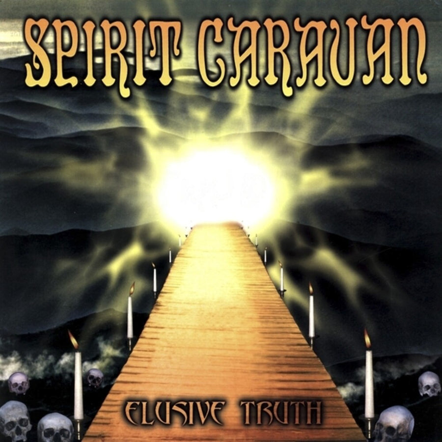 the album cover for Spirit Caravan - Elusive Truth