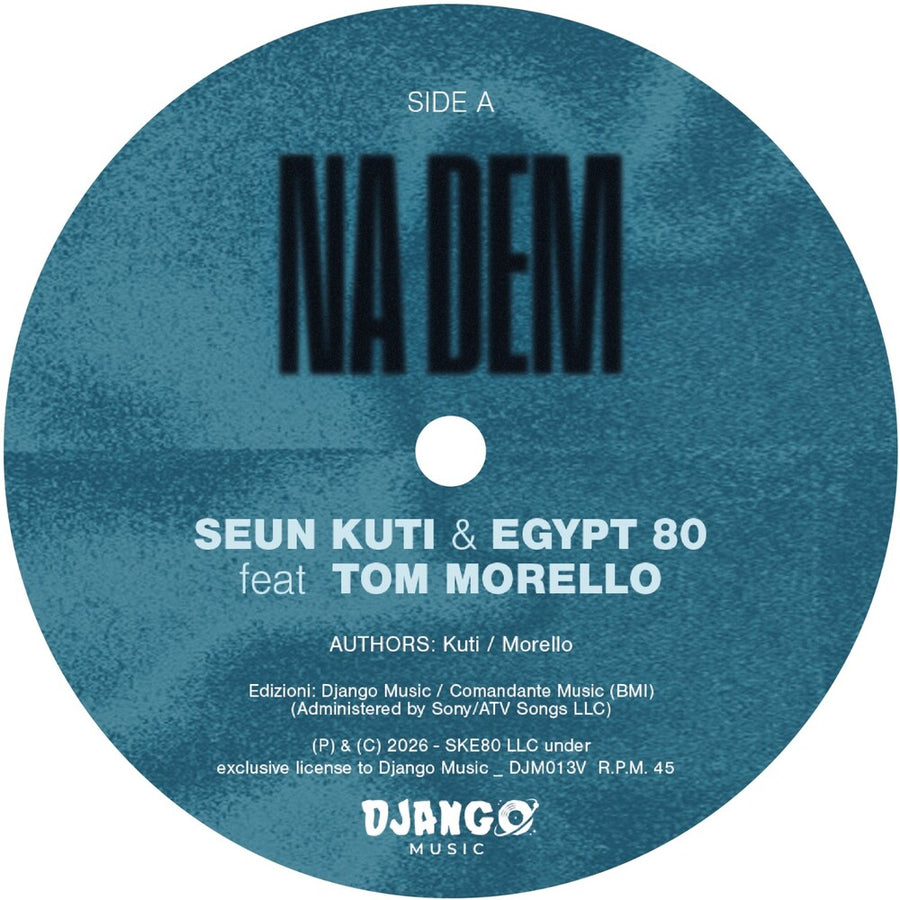 the album cover for Seun Kuti  & Egypt 80 - Na Dem / Problems