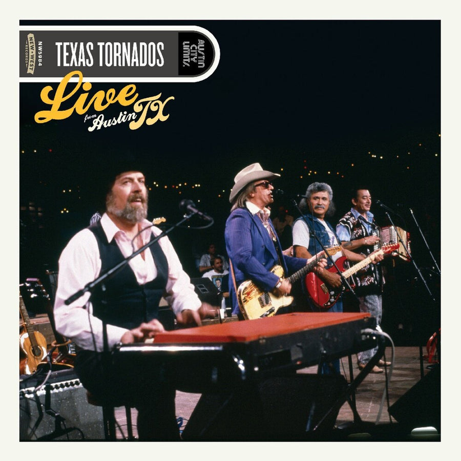 the album cover for Texas Tornados - Live From Austin, Tx [Indie Exclusive] Red, White, Blue (Blue)