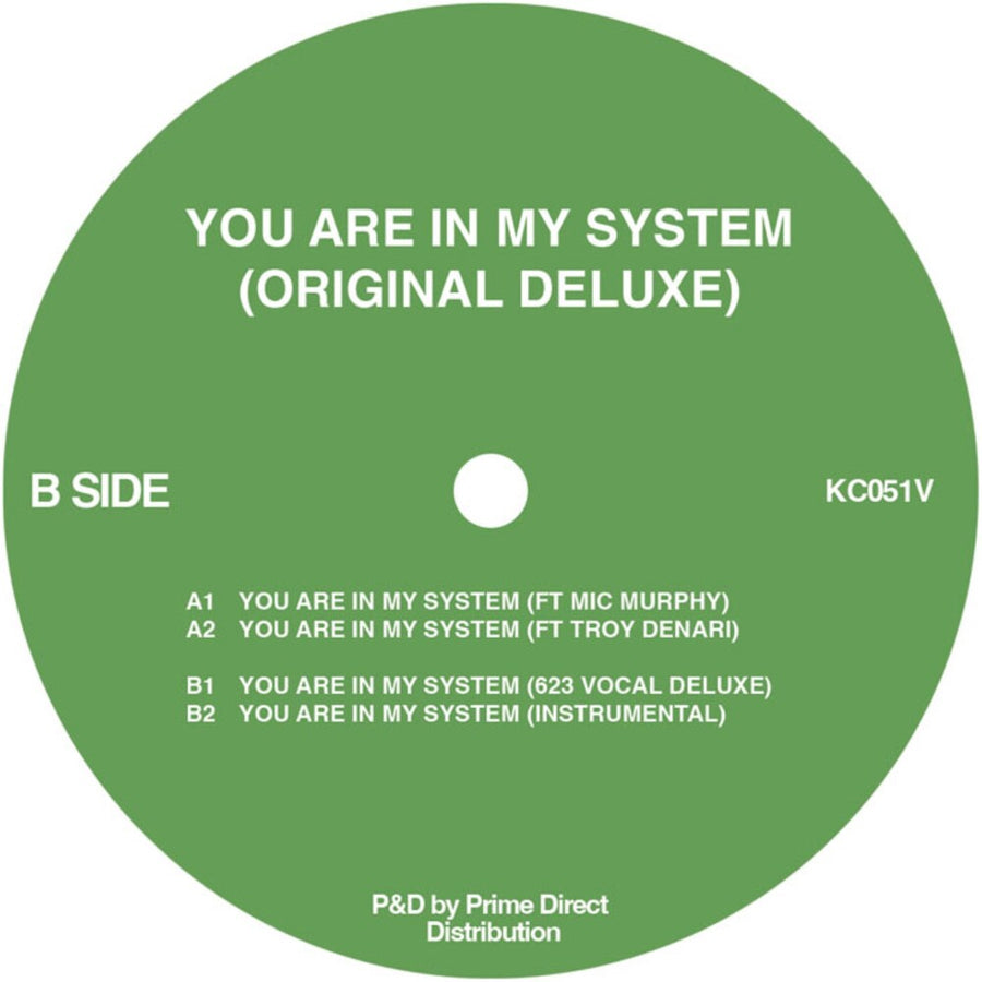 the album cover for Kerri Chandler - You Are In My System (Original Deluxe Version)