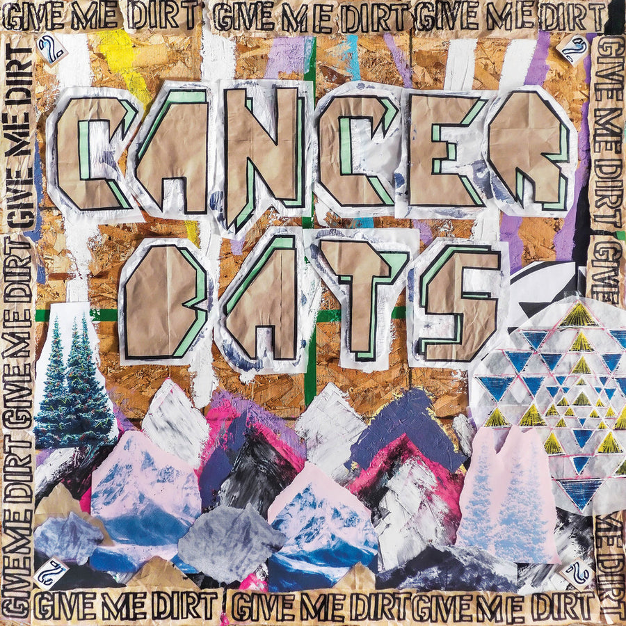 the album cover for Cancer Bats - Give Me Dirt