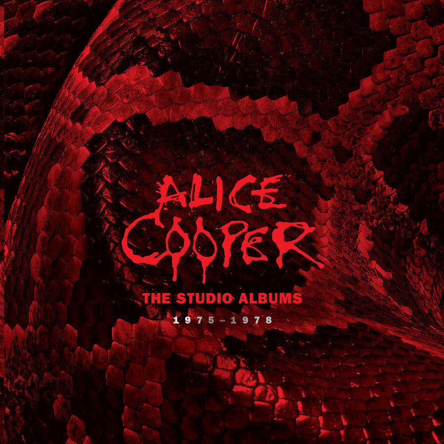 the album cover for Alice Cooper - Studio Albums 1975 - 1978