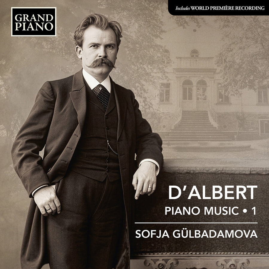 the album cover for Sofja Gülbadamova - D'albert: Pno Music Vol. 1