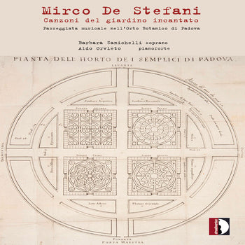 the album cover for Aldo Orvieto - Mirco De Stefani: Canzoni Del Giardino Incantato