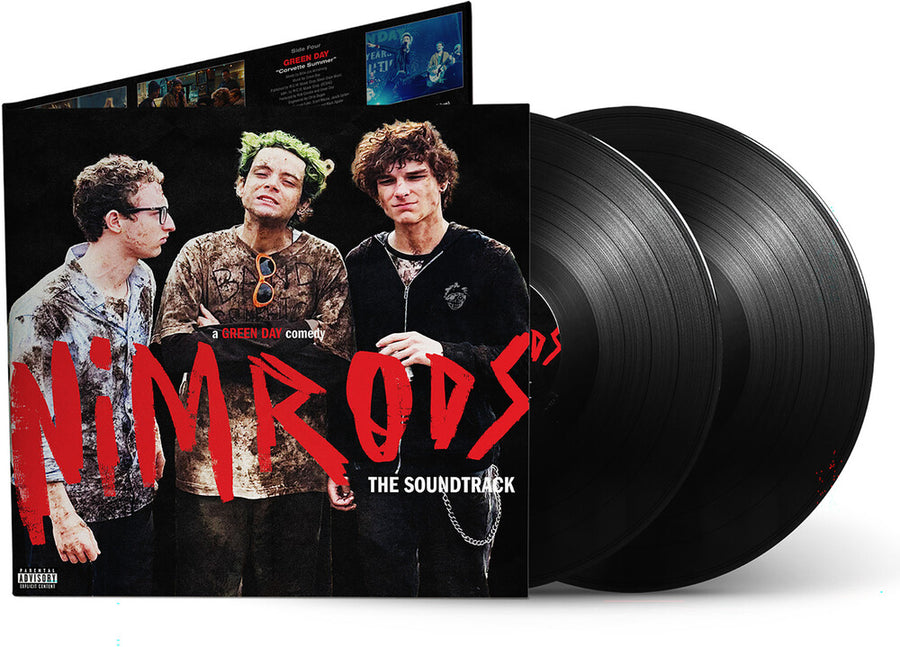 the album cover for Green Day - Nimrods Original Soundtrack [Black]