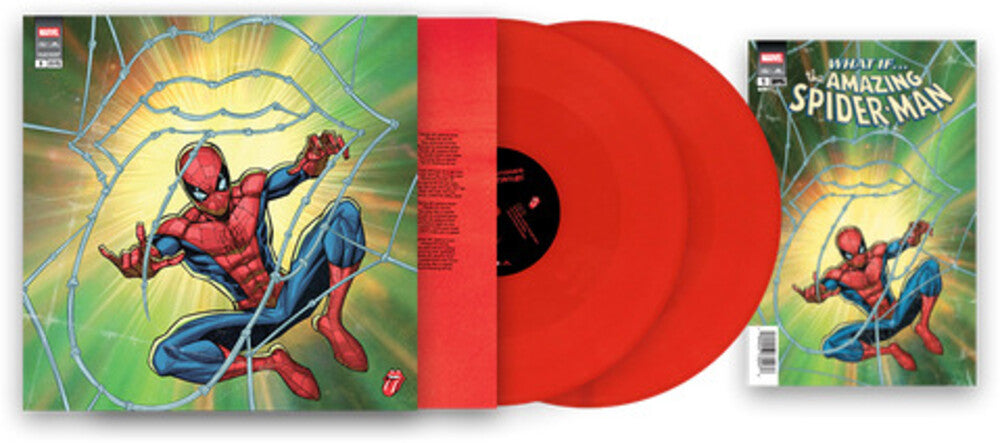 the album cover for The Rolling Stones - Foreign Tongues (Marvel Collector's Series) [Spider-Man]