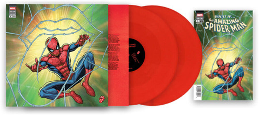 the album cover for The Rolling Stones - Foreign Tongues (Marvel Collector's Series) [Spider-Man]