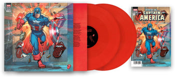 the album cover for The Rolling Stones - Foreign Tongues (Marvel Collector's Series) [Captain America]