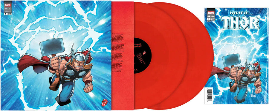 the album cover for The Rolling Stones - Foreign Tongues (Marvel Collector's Series) [Thor]