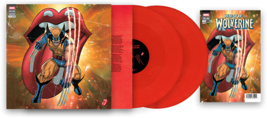 the album cover for The Rolling Stones - Foreign Tongues (Marvel Collector's Series) [Wolverine]