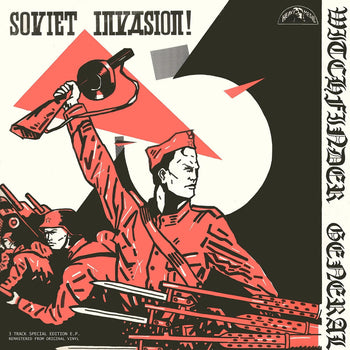 the album cover for Witchfinder General - Soviet Invasion