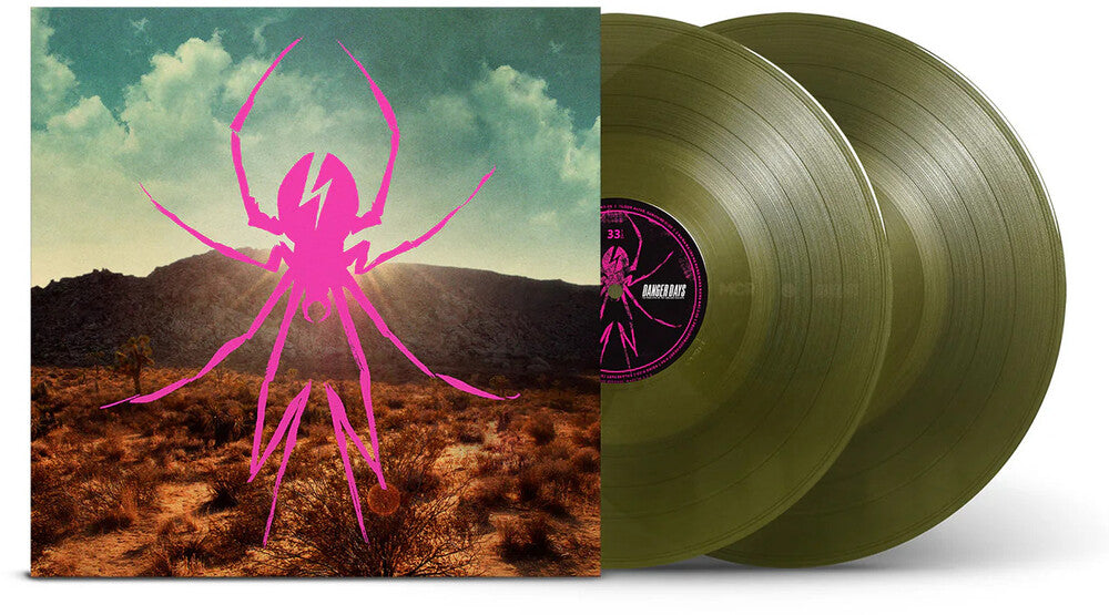 the album cover for My Chemical Romance - Danger Days: True Lives Of The Fabulous [Green]