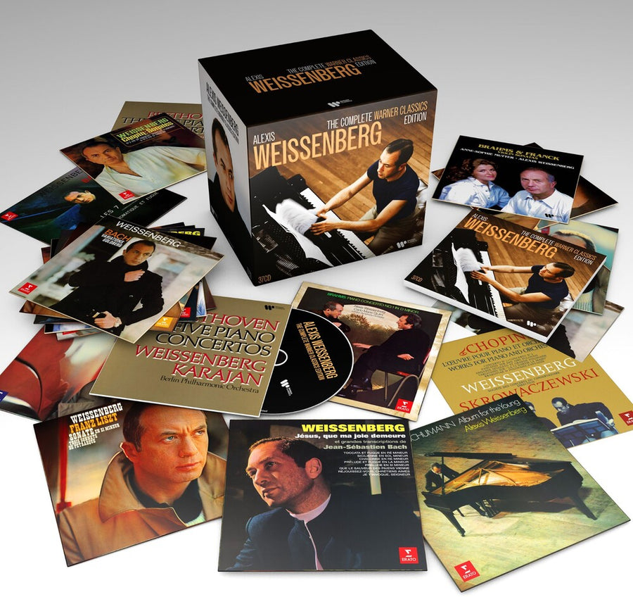the album cover for Alexis Weissenberg - Complete Warner Classics Edition