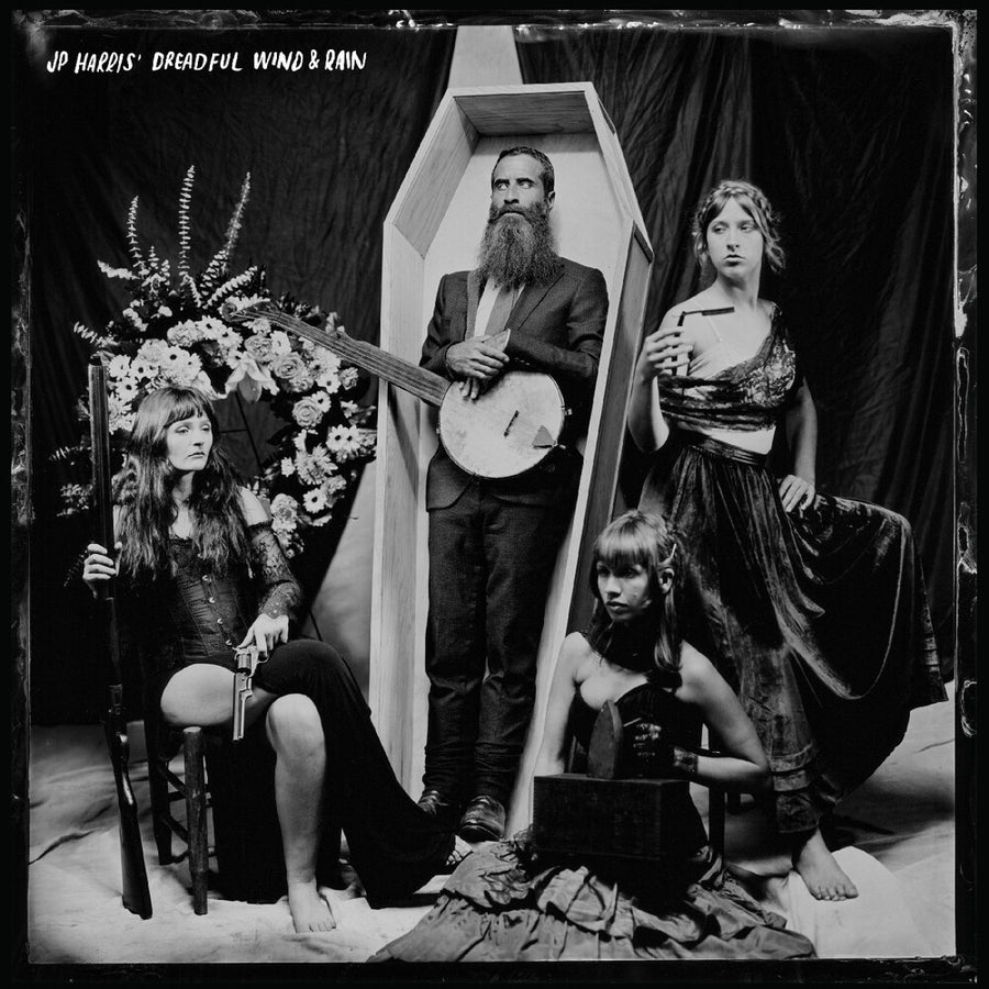 the album cover for JP Harris - Shaving A Dead Man