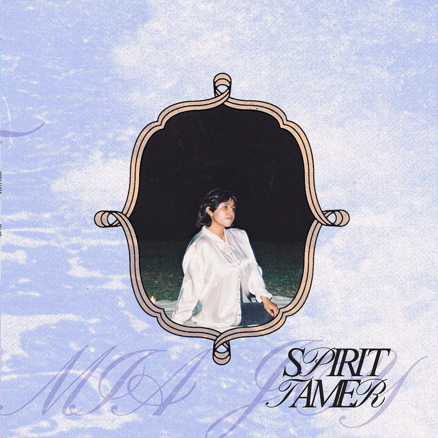 the album cover for Mia Joy - Spirit Tamer - Celestial Swirl [Colored Vinyl]