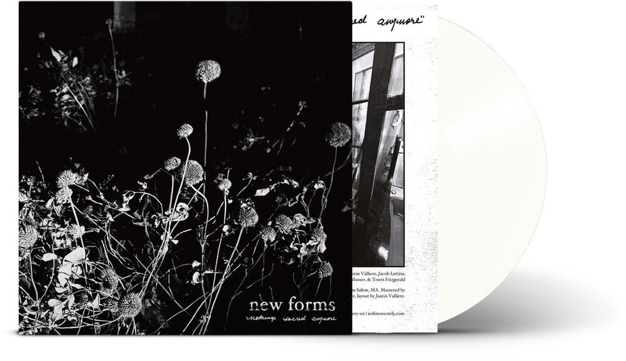 the album cover for New Forms - Nothing's Sacred Anymore [Clear Vinyl]