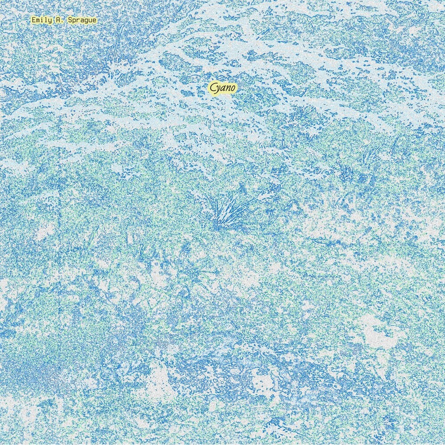 the album cover for Sprague, Emily a. - Cyano