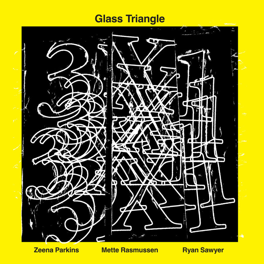 the album cover for Glass Triangle - 3 X 1